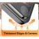 TPU + PC MagSafe-Compatible Case with Glass-Covered Camera Window for iPhone 17 Pro Max - Black