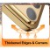 TPU + PC MagSafe-Compatible Case with Glass-Covered Camera Window for iPhone 17 Pro Max - Gold