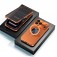 Full-Cover Metal-Frame MagSafe-Compatible Privacy Screen Ring Stand Case for iPhone 17 Pro Max - Orange