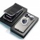 Full-Cover Metal-Frame MagSafe-Compatible Privacy Screen Ring Stand Case for iPhone 17 Pro Max - Silver