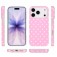 Dot-Pattern TPU Full-Coverage Case for iPhone 17 Pro Max - Pink