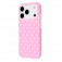 Dot-Pattern TPU Full-Coverage Case for iPhone 17 Pro Max - Pink