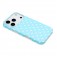 Dot-Pattern TPU Full-Coverage Case for iPhone 17 Pro Max - Blue