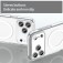 Clear PC + TPU Hybrid Shockproof MagSafe-Compatible Case with Air-Cushion Corners for iPhone 17 Pro Max - Transparent