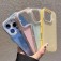 Glitter & Rhinestone TPU-Edge Hard-Back Case for iPhone 17 Pro Max - Silver