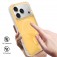 Neon Gradient Acrylic + TPU Magnetic Case for iPhone 17 Pro Max - Gold