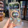 Neon Gradient Acrylic + TPU Magnetic Case for iPhone 17 Pro Max - Gold