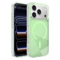 Neon Gradient Acrylic + TPU Magnetic Case for iPhone 17 Pro Max - Green