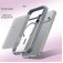 PC + TPU Hybrid Magnetic Shockproof Case for iPhone 17 Pro Max - Grey
