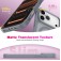 PC + TPU Hybrid Magnetic Shockproof Case for iPhone 17 Pro Max - Grey