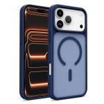 PC + TPU Hybrid Magnetic Shockproof Case for iPhone 17 Pro Max - Blue