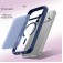 PC + TPU Hybrid Magnetic Shockproof Case for iPhone 17 Pro Max - Blue