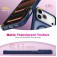 PC + TPU Hybrid Magnetic Shockproof Case for iPhone 17 Pro Max - Blue