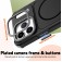 Soft-Touch Solid-Color 2-in-1 PC + TPU Magnetic Shockproof Case for iPhone 17 Pro Max - Black