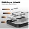 Soft-Touch Solid-Color 2-in-1 PC + TPU Magnetic Shockproof Case for iPhone 17 Pro Max - Silver
