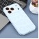 Leopard-Pattern Liquid Silicone Case with Separate Camera Openings for iPhone 17 Pro Max - Sky Blue