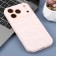 Leopard-Pattern Liquid Silicone Case with Separate Camera Openings for iPhone 17 Pro Max - Dusty Pink
