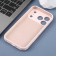 Leopard-Pattern Liquid Silicone Case with Separate Camera Openings for iPhone 17 Pro Max - Dusty Pink
