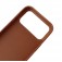 PU Leather + TPU Card Wallet Case with Kickstand for iPhone 17 Pro Max - Brown