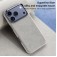 PC + Fabric Full-Coverage Magnetic Case for iPhone 17 Pro Max - Orange