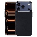 PC + Fabric Full-Coverage Magnetic Case for iPhone 17 Pro Max - Black