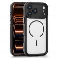 PC + TPU Magnetic Hybrid Case for iPhone 17 Pro Max - Black