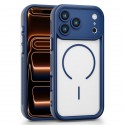 PC + TPU Magnetic Hybrid Case for iPhone 17 Pro Max - Blue