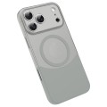 Spliced Magnetic PC Case for iPhone 17 Pro Max - Grey