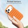 Ribbed TPU Case for iPhone 17 Pro Max - Orange