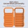 Ribbed TPU Case for iPhone 17 Pro Max - Orange