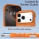 Ribbed TPU Case for iPhone 17 Pro Max - Orange