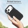 Ribbed TPU Case for iPhone 17 Pro Max - Black
