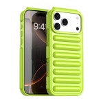 Ribbed TPU Case for iPhone 17 Pro Max - Green
