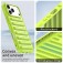 Ribbed TPU Case for iPhone 17 Pro Max - Green