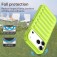 Ribbed TPU Case for iPhone 17 Pro Max - Green