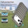 Ribbed TPU Case for iPhone 17 Pro Max - Transparent Grey