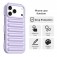 Ribbed TPU Case for iPhone 17 Pro Max - Purple