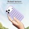 Ribbed TPU Case for iPhone 17 Pro Max - Purple