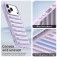 Ribbed TPU Case for iPhone 17 Pro Max - Purple