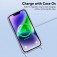 Clear Acrylic + TPU Magnetic Air-Cushion Case with Lanyard Holes for iPhone 17 Pro Max