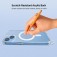 Clear Acrylic + TPU Magnetic Air-Cushion Case with Lanyard Holes for iPhone 17 Pro Max