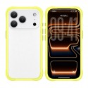 Silicone Bumper Frame Case for iPhone 17 Pro Max - Green