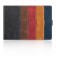 PU Leather + TPU Wallet Folio Case with Dual Magnetic Buckle and Stand for iPhone 17 Pro Max - Dark Blue