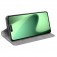 Retro PU Leather + TPU Wallet Stand Case for iPhone 17 Pro Max - Grey