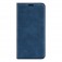 Retro PU Leather + TPU Wallet Stand Case for iPhone 17 Pro Max - Dark Blue