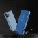 Electroplated Mirror Flip Leather Case with Stand for iPhone 17 Pro Max - Gold