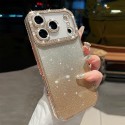 Gradient Glitter TPU Case for iPhone 17 Pro Max - Gradient Gold