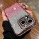 Gradient Glitter TPU Case for iPhone 17 Pro Max - Gradient Silver