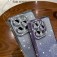 Gradient Glitter TPU Case for iPhone 17 Pro Max - Gradient Silver