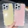 Rhinestone Glitter TPU Four-Corner Drop-Protection Case for iPhone 17 Pro Max - Light Pink